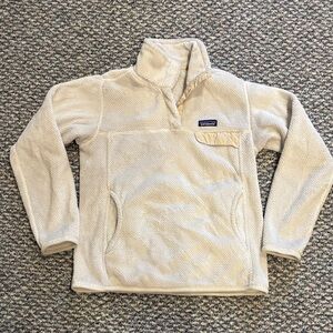 Patagonia Off-White Fleece Jacket